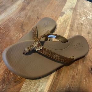 Flojos Brown Flip Flops